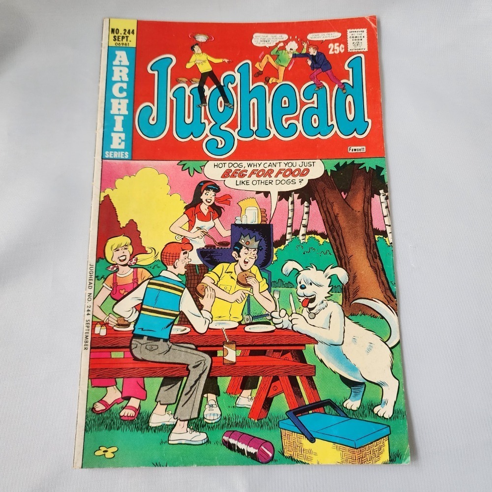 Jughead Comic Book No. 244 Sept 1977 Archie Series Vintage‎  Collectible